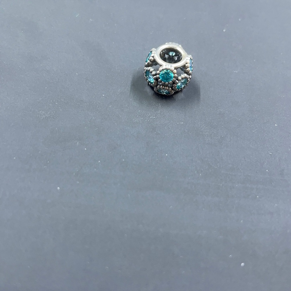 Blue Pandora Charm